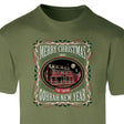 USMC Tun Tavern Christmas T-Shirt- OD Green - SGT GRIT