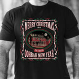 USMC Tun Tavern Christmas T-Shirt- Black - SGT GRIT