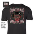 USMC Tun Tavern Christmas T-Shirt Back Design- Black - SGT GRIT