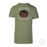 USMC Tun Tavern Christmas T-Shirt Back Design- OD Green (Copy) - SGT GRIT