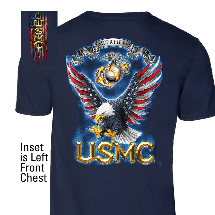 USMC USA Eagle T-shirt