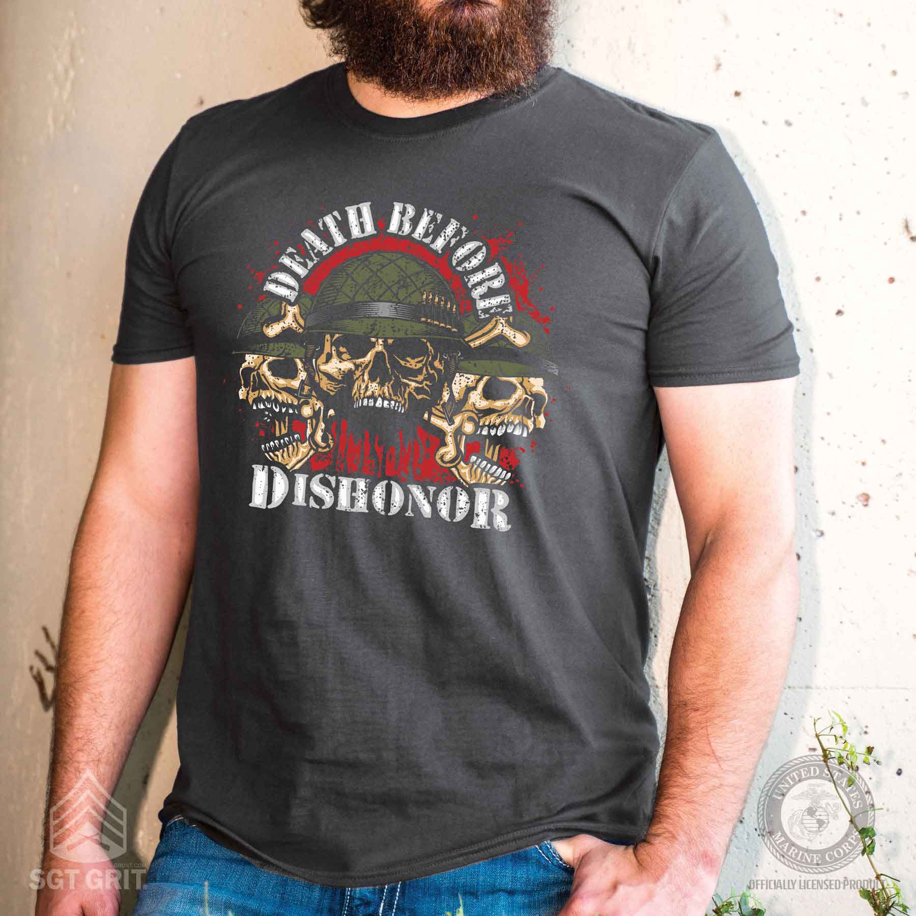Death Before Dishonor T-shirt – SGT GRIT