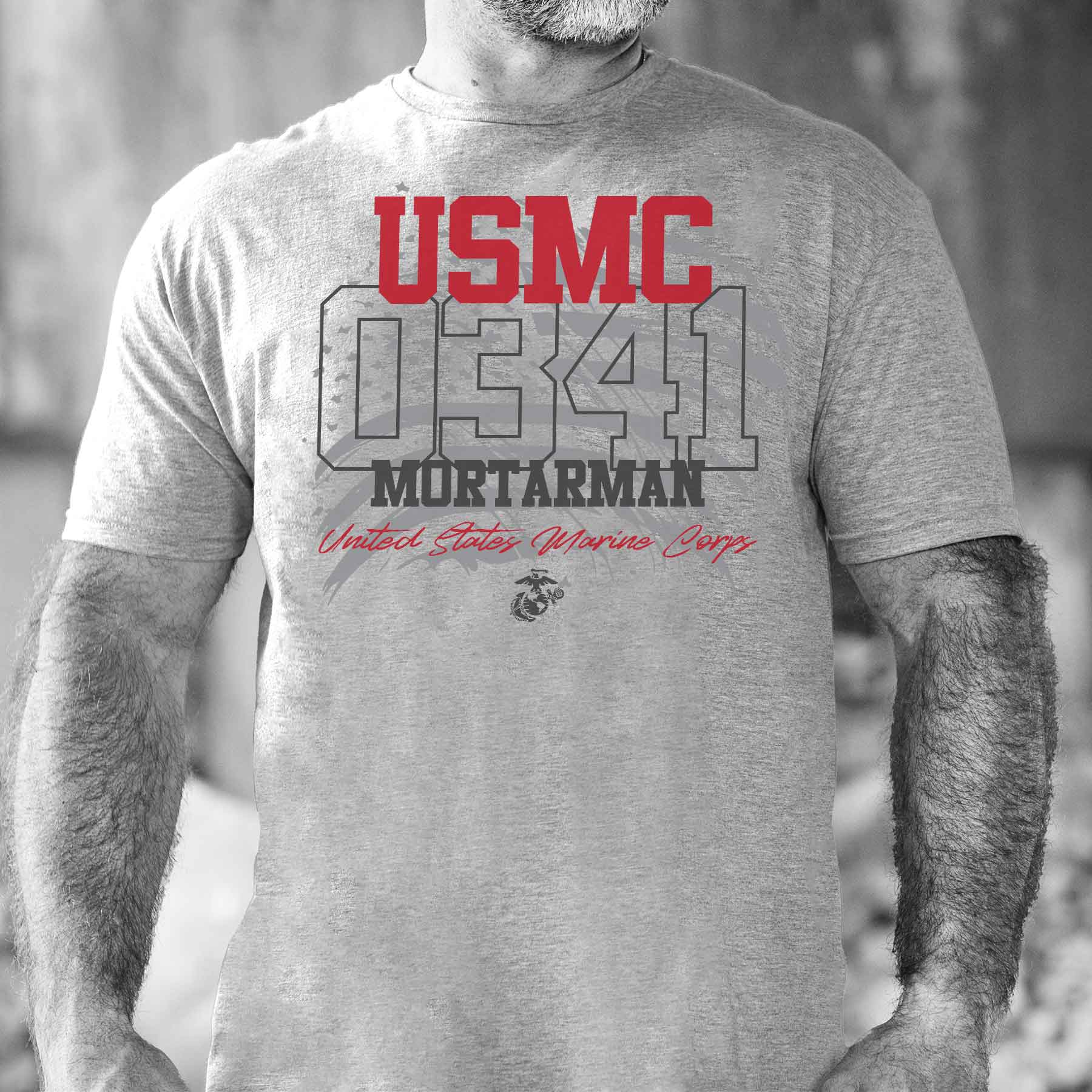 Choose Your Marine MOS Flag T-shirt – SGT GRIT