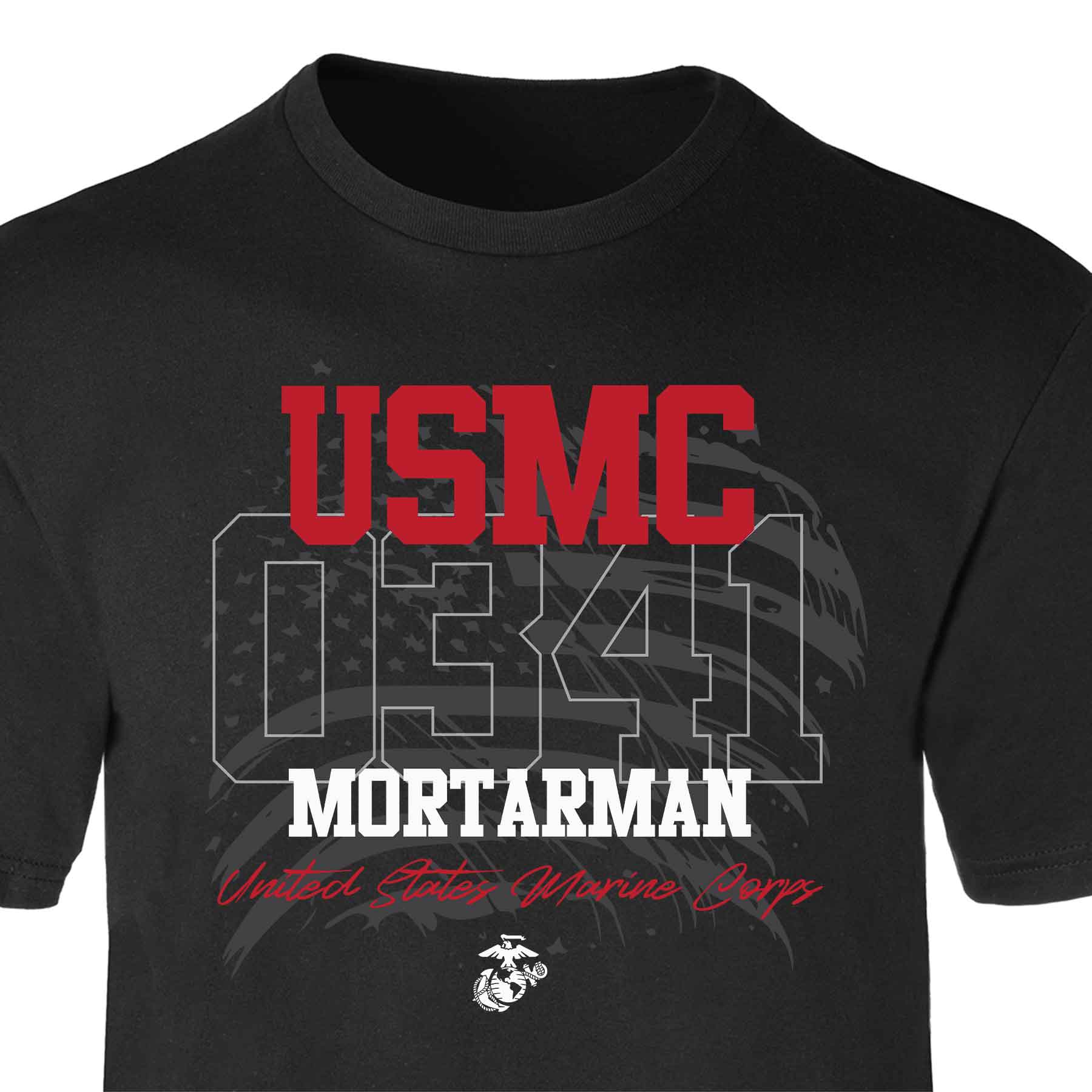 Choose Your Marine MOS Flag T-shirt – SGT GRIT