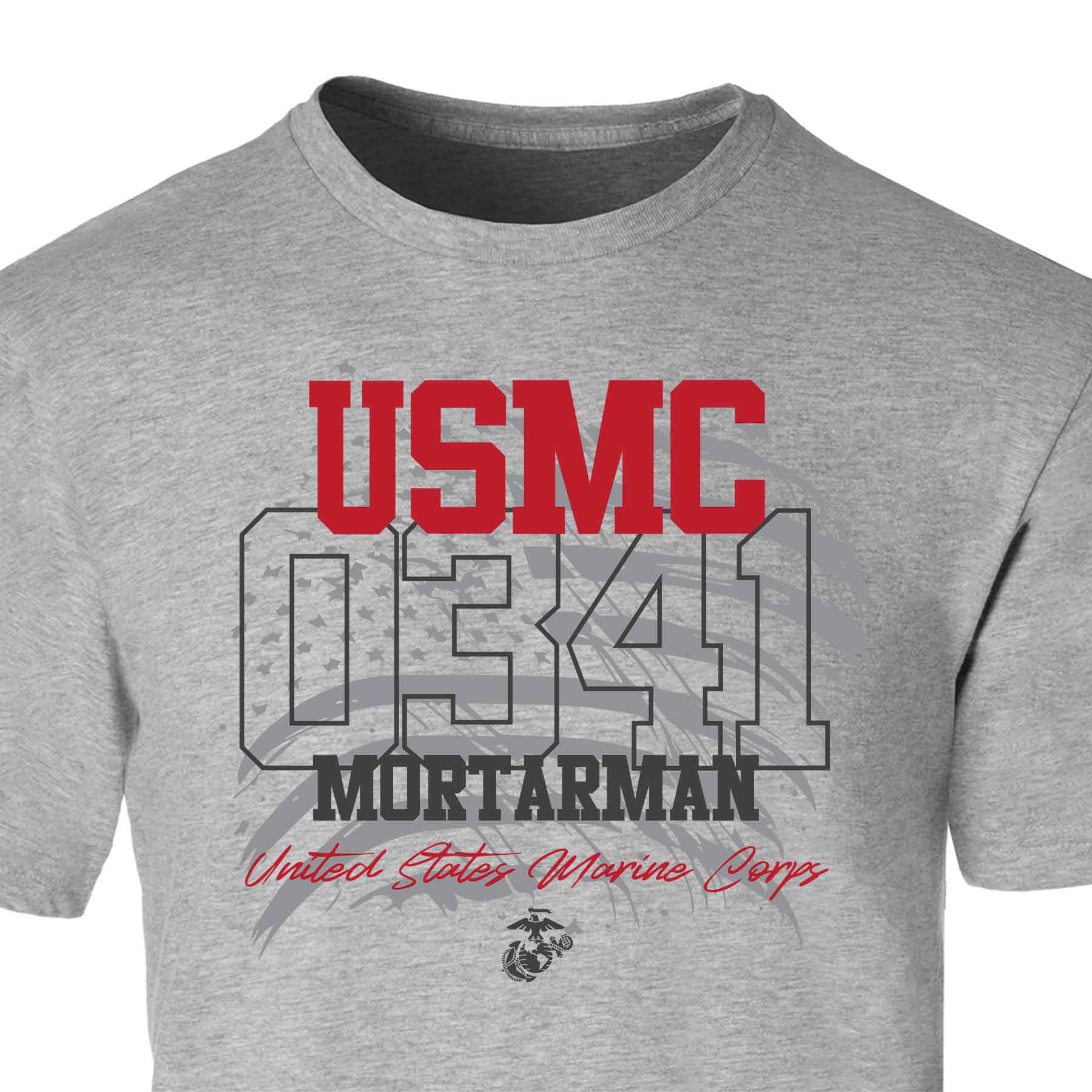 PRINT TEE❝MARINE CORPS❞ Sサイズ Choose Your Marine MOS Flag T-shirt – SGT GRIT