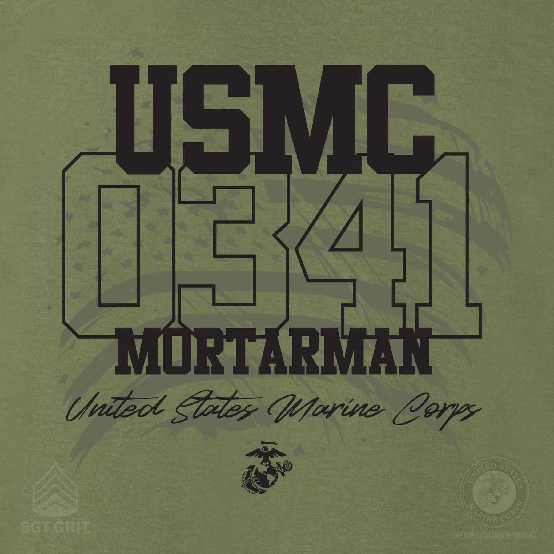 Choose Your Marine MOS Flag T-shirt – SGT GRIT