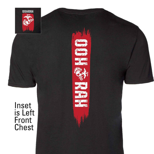 USMC Oohrah Back Print T-shirt - SGT GRIT