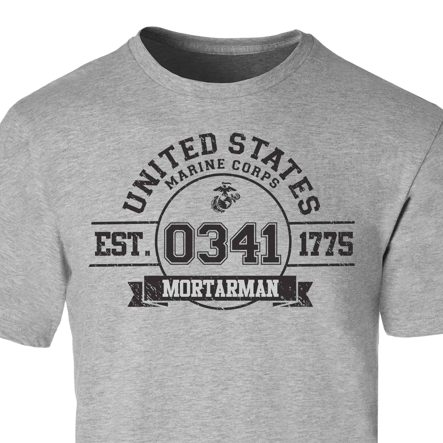 PRINT TEE❝MARINE CORPS❞ Sサイズ Choose Your Marine MOS Est. 1775 T-shirt – SGT GRIT