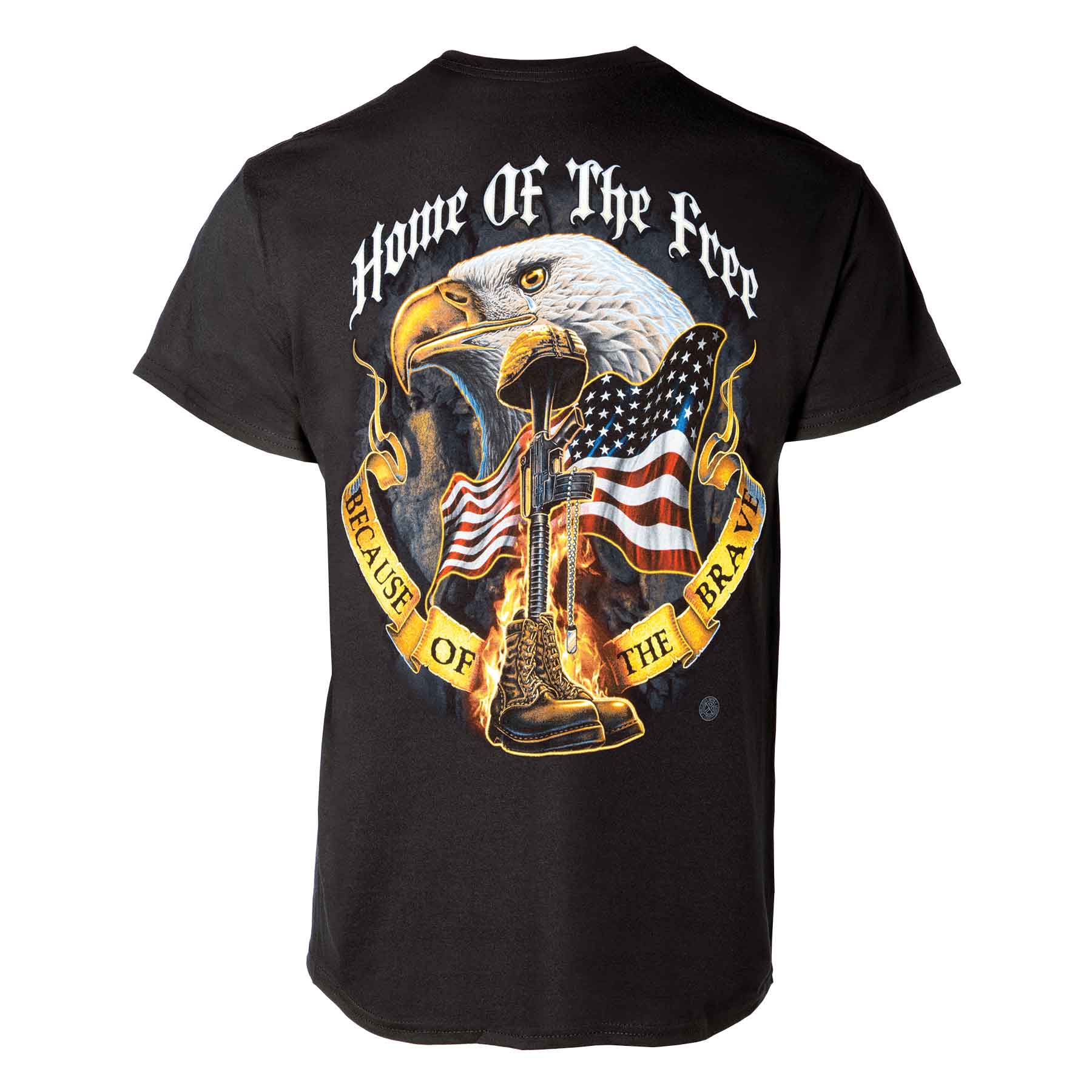 Home Of The Free Because Of The Brave T-shirt – SGT GRIT