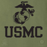 USMC Eagle, Globe, and Anchor T-Shirt – OD Green - SGT GRIT