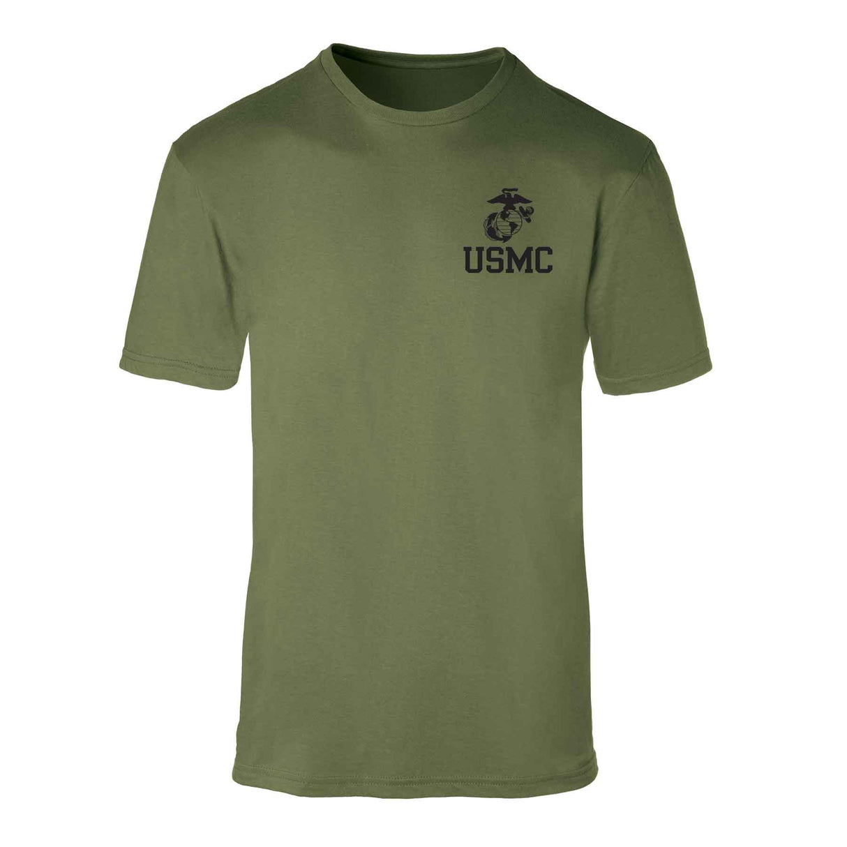 USMC Eagle, Globe, and Anchor T-Shirt – OD Green - SGT GRIT