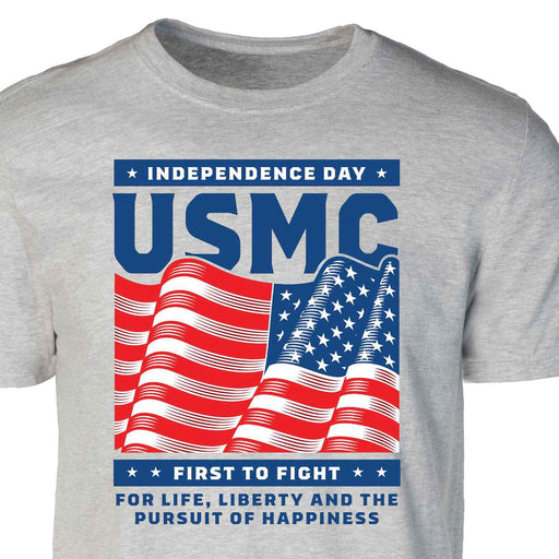 Independence Day First To Fight T-shirt - SGT GRIT