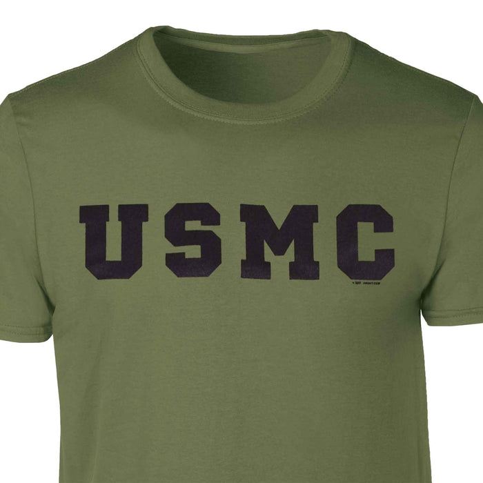 USMC Initials Marine Corps T-shirt
