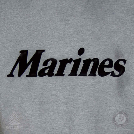 U.S. Marines Classic Gray T-shirt Screen Printed - SGT GRIT