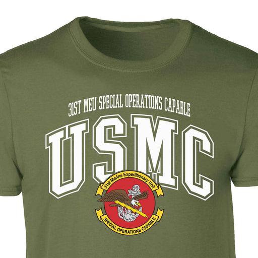 31st MEU Special Operations Arched Patch Graphic T-shirt - SGT GRIT