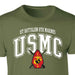 1st Battalion 8th Marines Arched Patch Graphic T-shirt - SGT GRIT