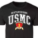 2nd Battalion 3rd Marines Arched Patch Graphic T-shirt - SGT GRIT