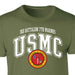 3rd Battalion 7th Marines Arched Patch Graphic T-shirt - SGT GRIT