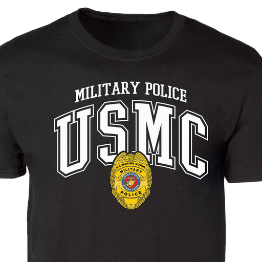Military Police Badge Arched Patch Graphic T-shirt - SGT GRIT