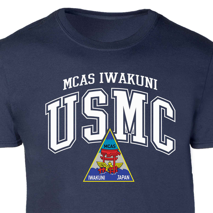 MCAS Iwakuni Arched Patch Graphic T-shirt - SGT GRIT