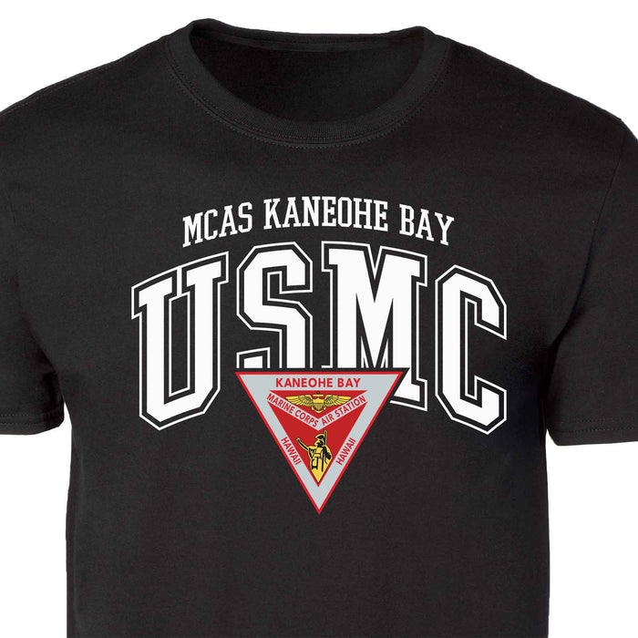 MCAS Kaneohe Bay Arched Patch Graphic T-shirt - SGT GRIT