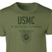 1st Battalion 7th Marines Tonal Patch Graphic T-shirt - SGT GRIT