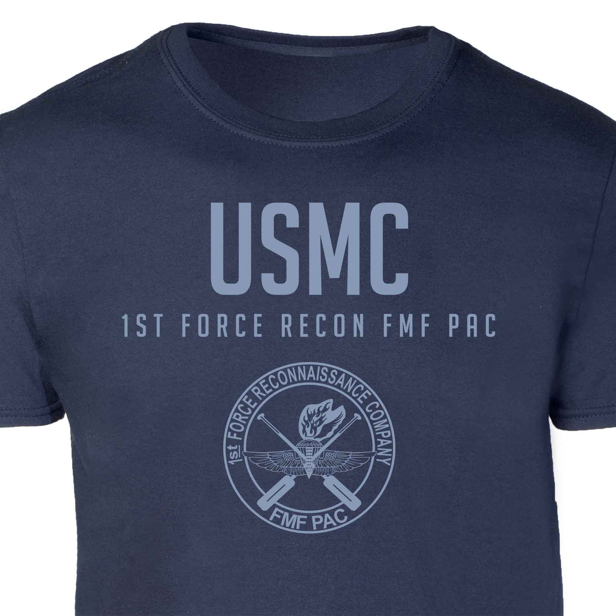 First Force 1st Force Recon FMF PAC Tonal Patch Graphic T-shirt – SGT GRIT