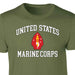 2nd Marine Division USMC  Patch Graphic T-shirt - SGT GRIT