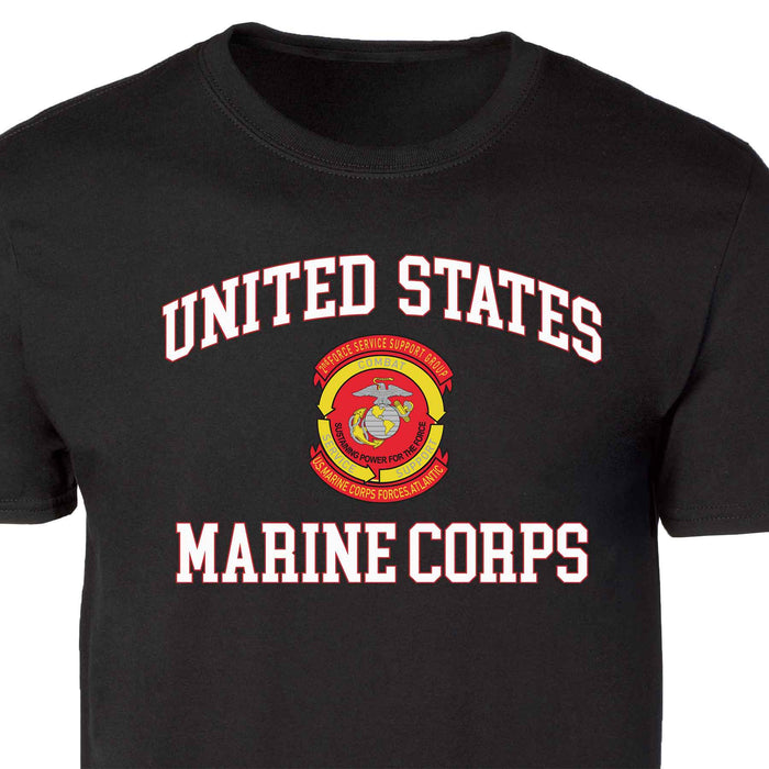 2nd FSSG US Marine Corps USMC Patch Graphic T-shirt - SGT GRIT