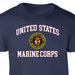 2nd Battalion 8th Marines USMC Patch Graphic T-shirt - SGT GRIT