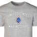 1st Combat Engineer Battalion USMC  Patch Graphic T-shirt - SGT GRIT
