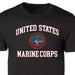 2nd Amphibious Assault Bn USMC Patch Graphic T-shirt - SGT GRIT