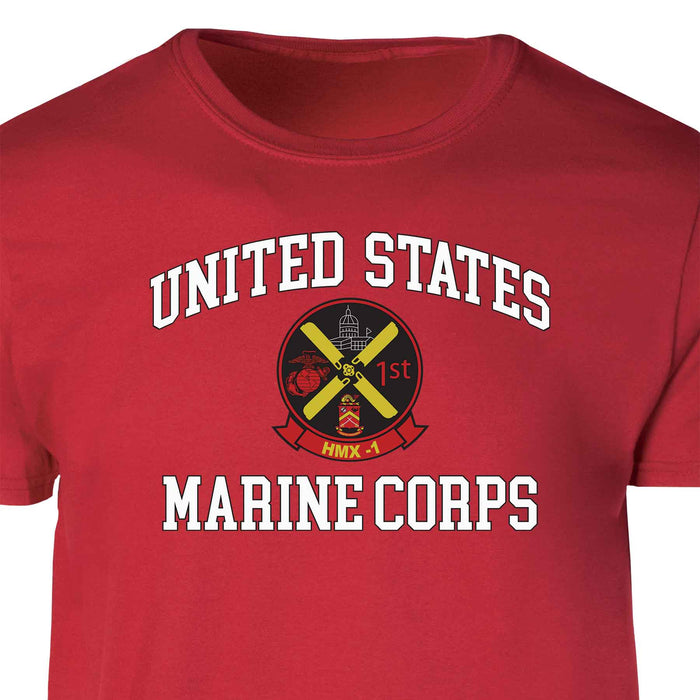 HMX 1 USMC Patch Graphic T-shirt - SGT GRIT