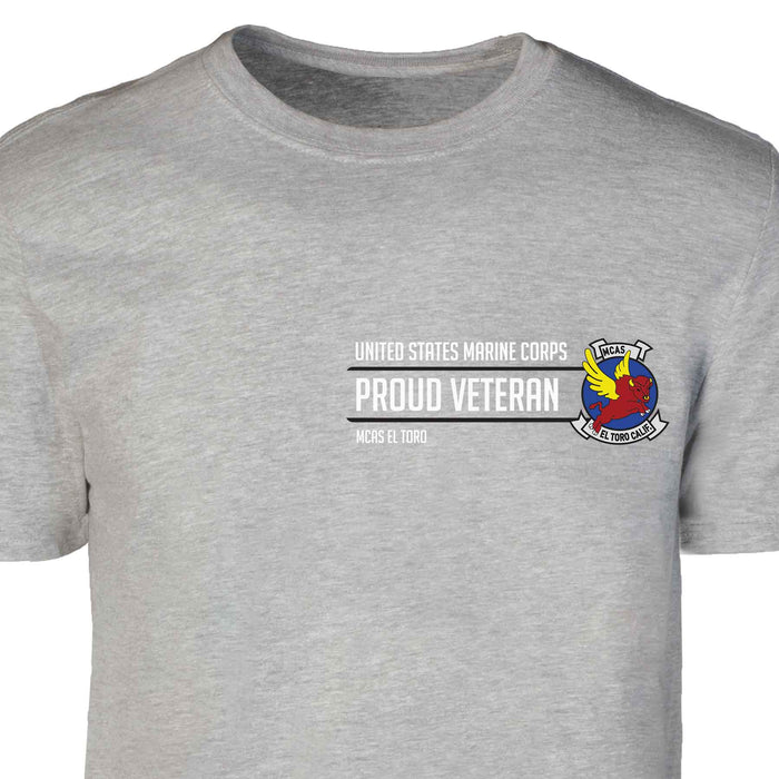 MCAS El Toro Proud Veteran Patch Graphic T-shirt - SGT GRIT