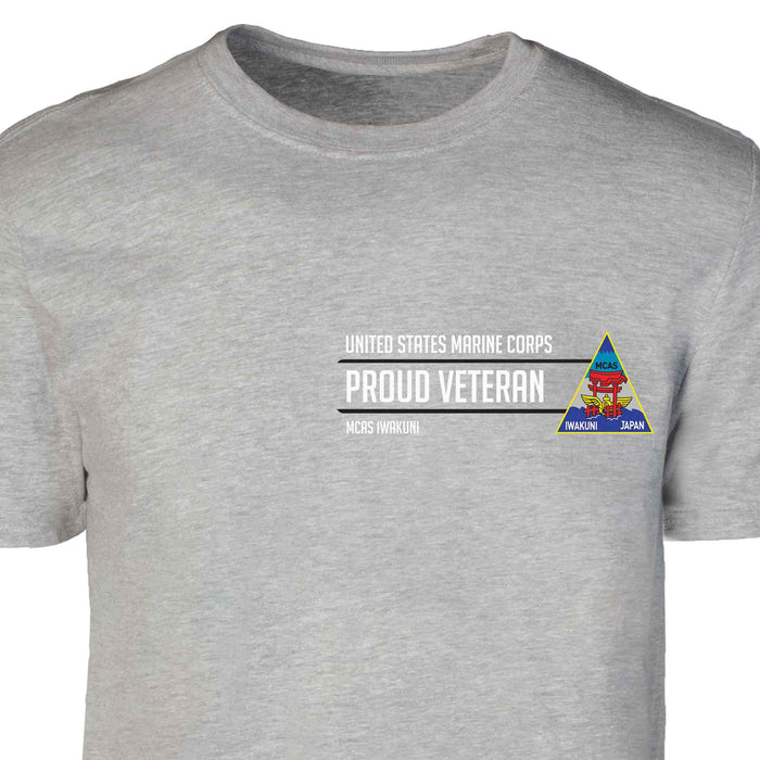 MCAS Iwakuni Proud Veteran Patch Graphic T-shirt - SGT GRIT