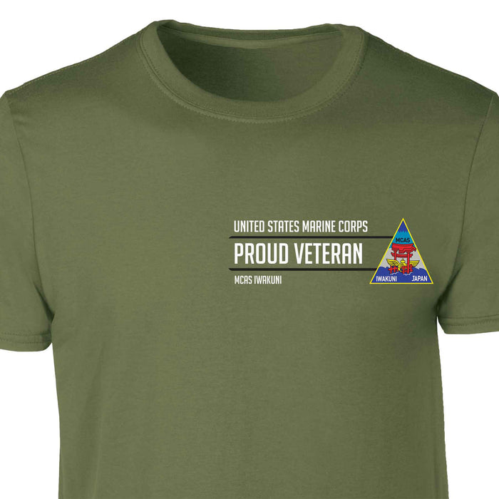 MCAS Iwakuni Proud Veteran Patch Graphic T-shirt - SGT GRIT