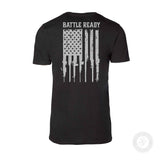 Battle Ready Flag T-Shirt -Back Design - SGT GRIT