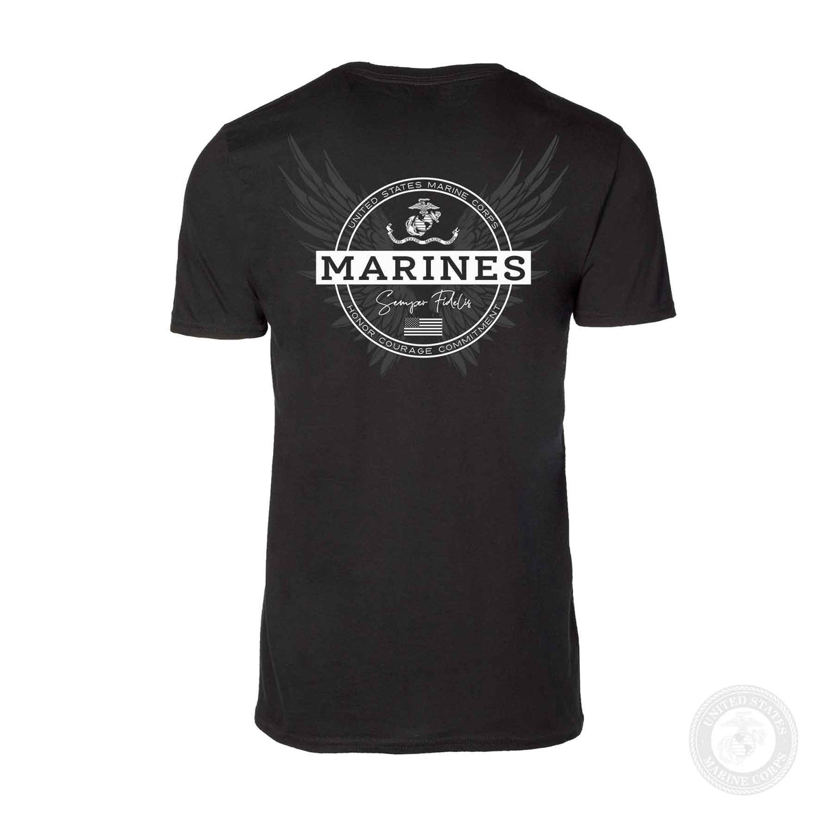 USMC Honor Courage Commitment T-Shirt - SGT GRIT
