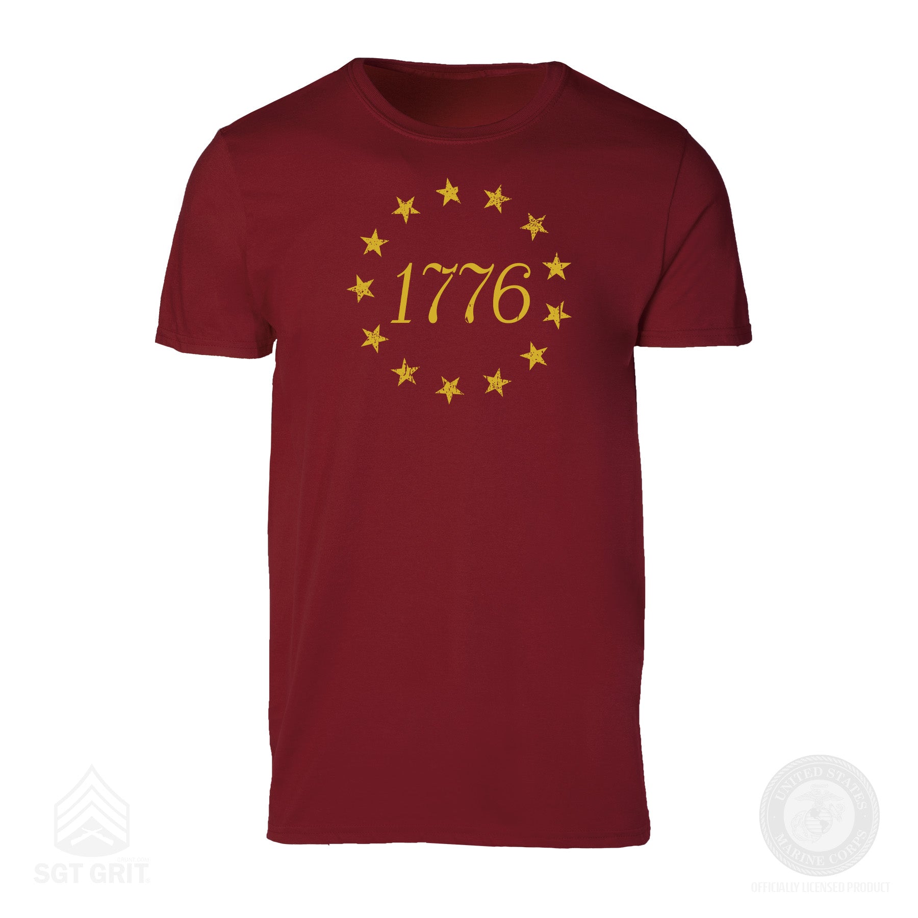 1776 Betsy Ross Flag T-Shirt | Patriotic USA Tee – SGT GRIT