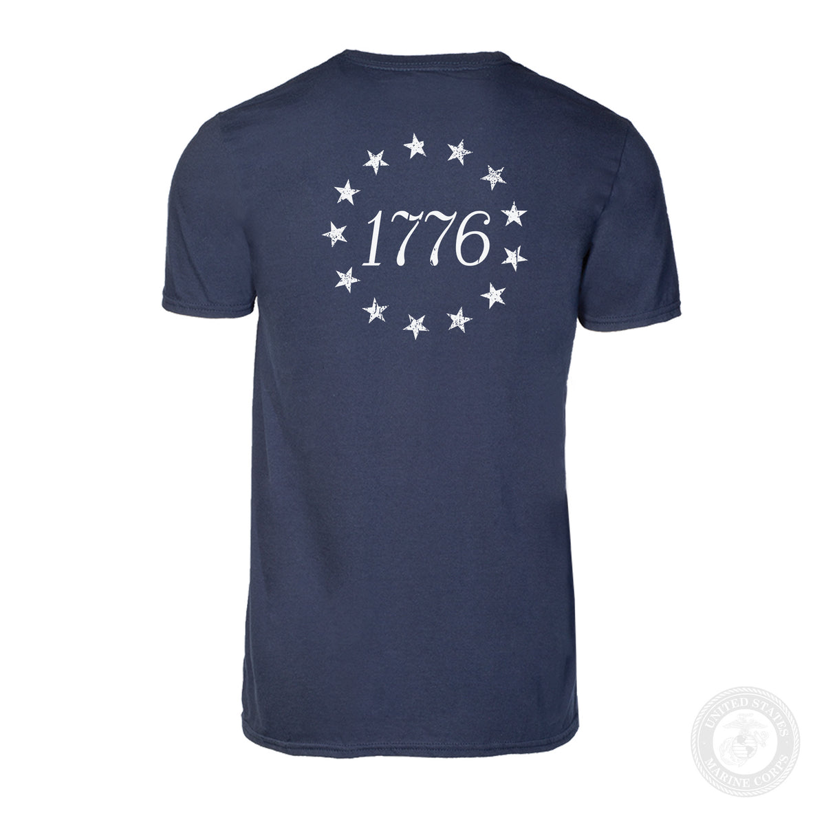 1776 Betsy Ross Flag T-Shirt - Back Design