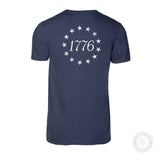 1776 Betsy Ross Flag T-Shirt - Back Design