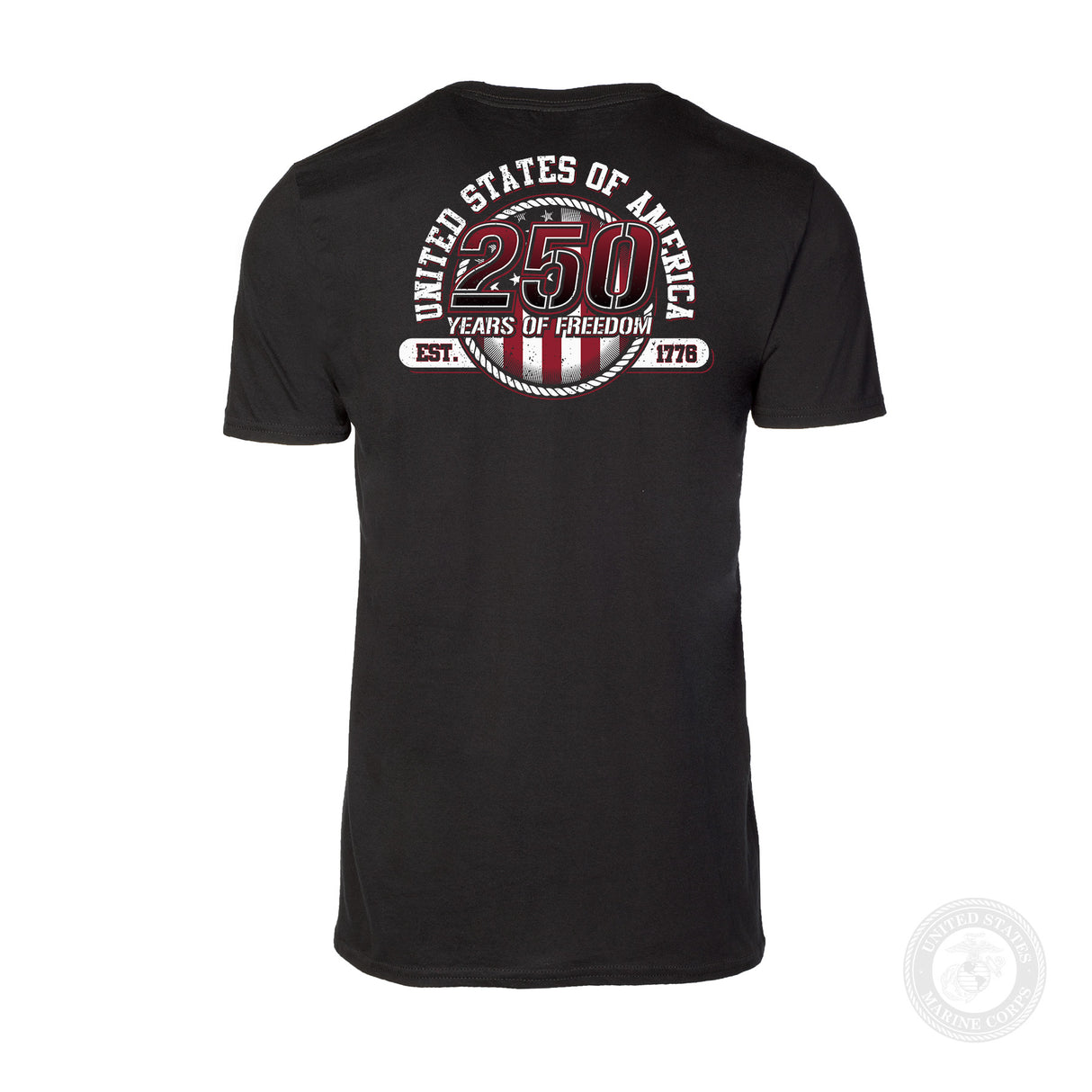 250 Years of Freedom T-Shirt - Back Design - SGT GRIT