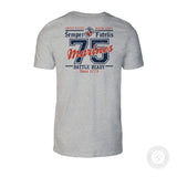 USMC Battle Ready ’75 T-Shirt – Back Design - SGT GRIT