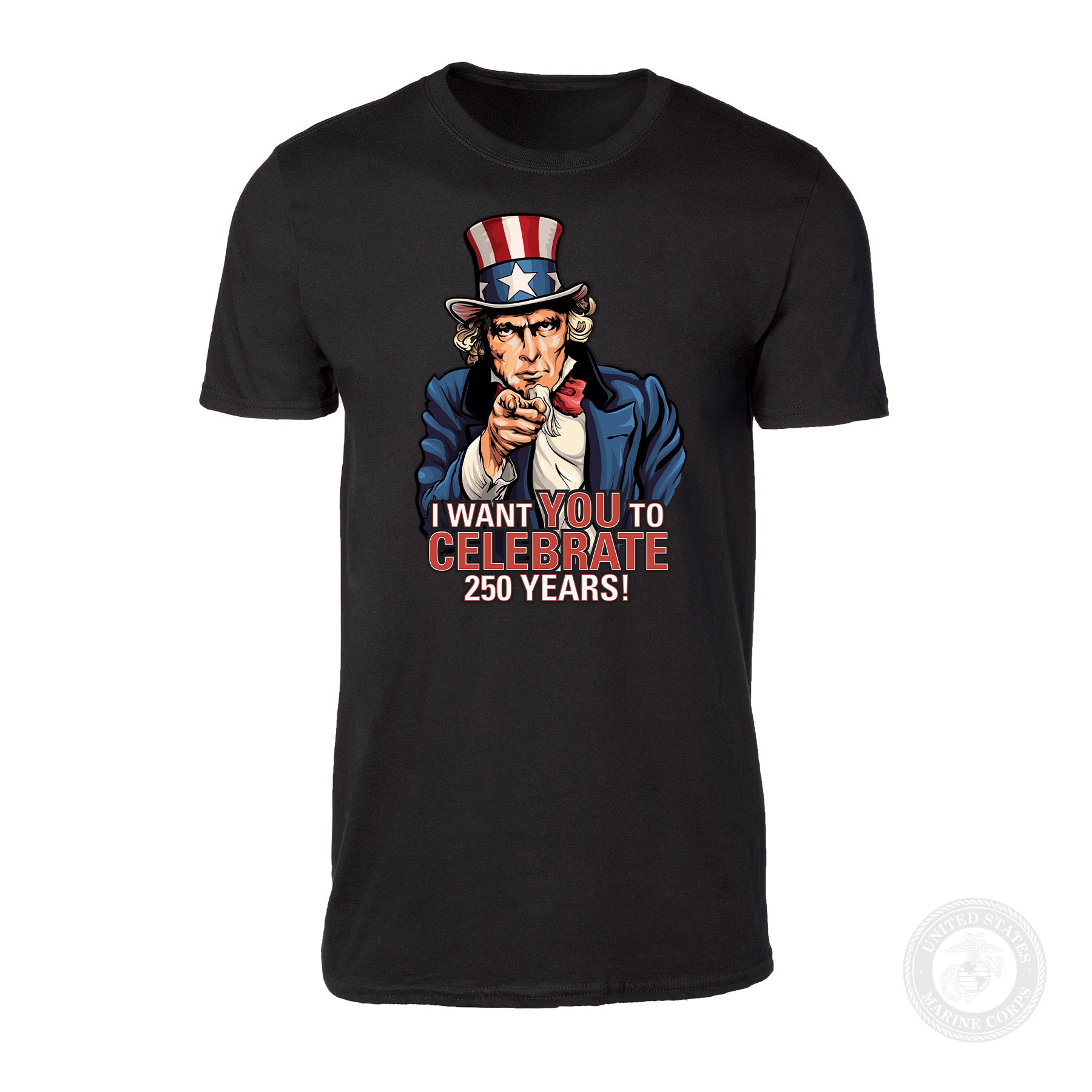 I Want You to Celebrate 250 Years T-Shirt | Patriotic Tee – SGT GRIT