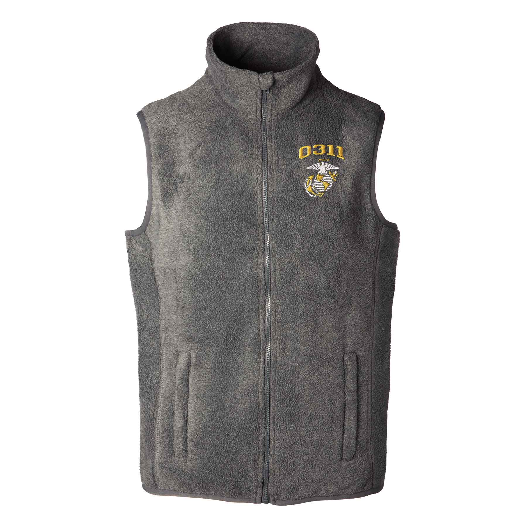 Marine Corps MOS Embroidered Fleece Vest – SGT GRIT