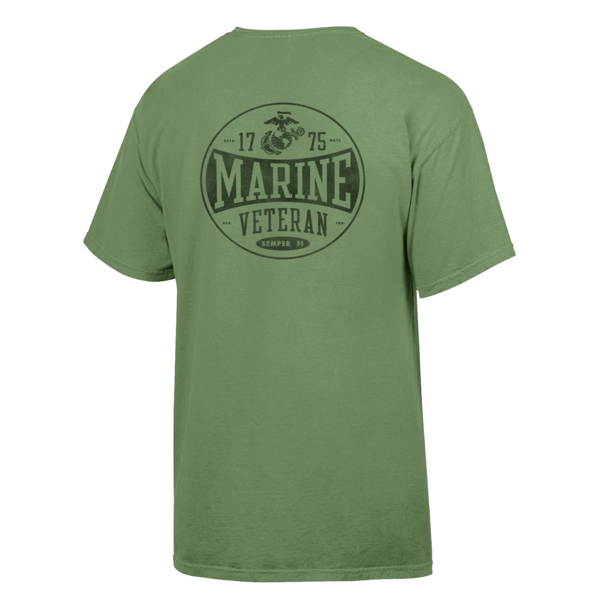 ComfortWash Marine Veteran T-Shirt | USMC 1775 Tee – SGT GRIT