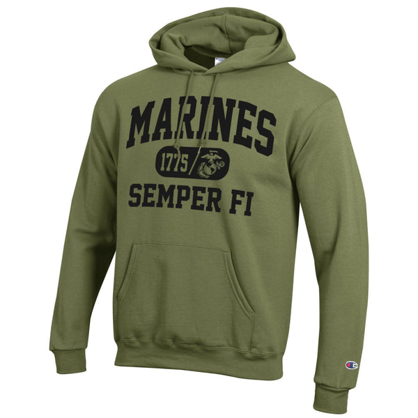 USA U.S. Marine Corps Semper Fi ブランケット Marines Champion Semper Fi Hoodie | USMC 1775 Eagle Globe Anchor