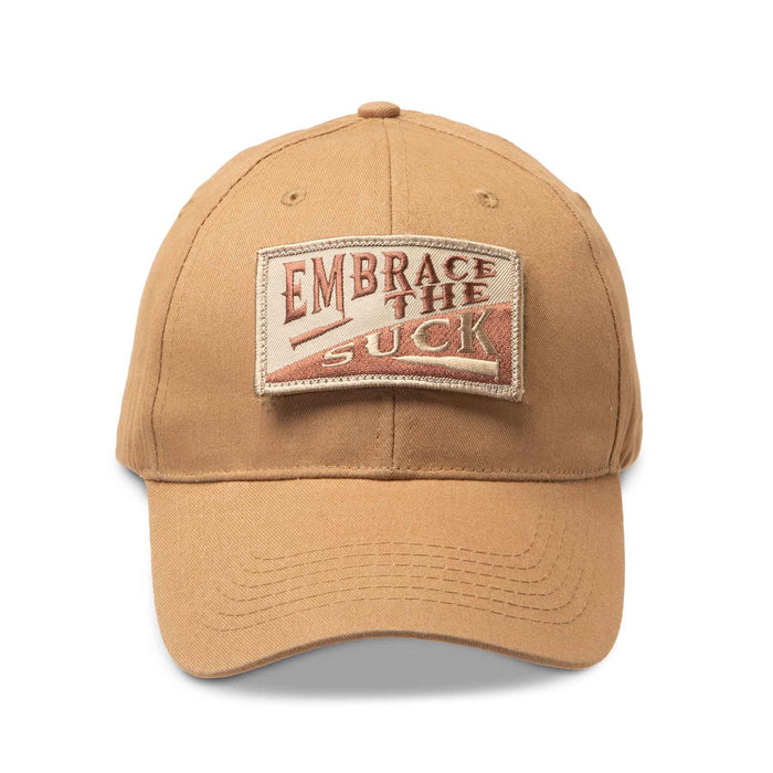 Hook & Loop Patch Hat- Personalized- Coyote Brown