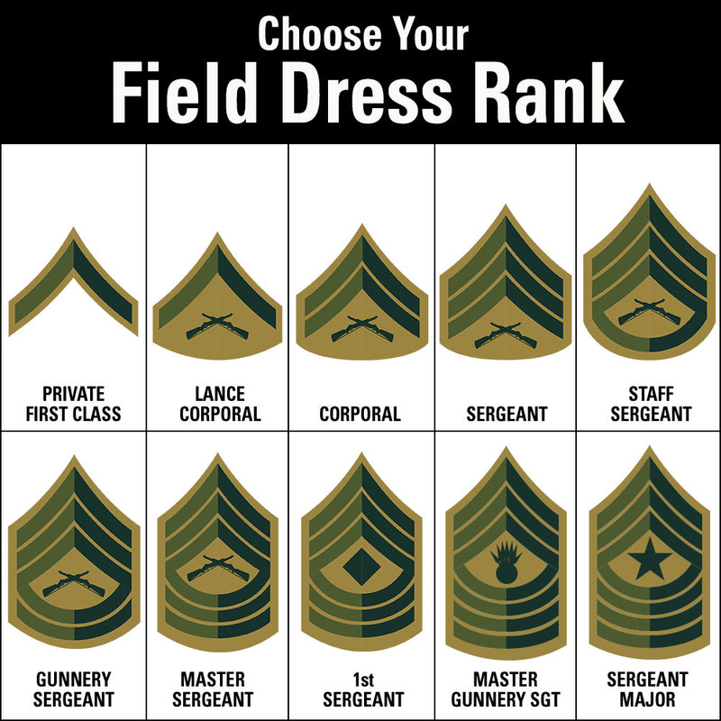 MCRD Parris Island Hat - OD Green | Customize with Rank/Logo – SGT GRIT