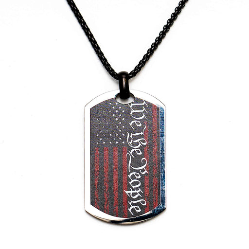 We The People Dog Tag Necklace - SGT GRIT